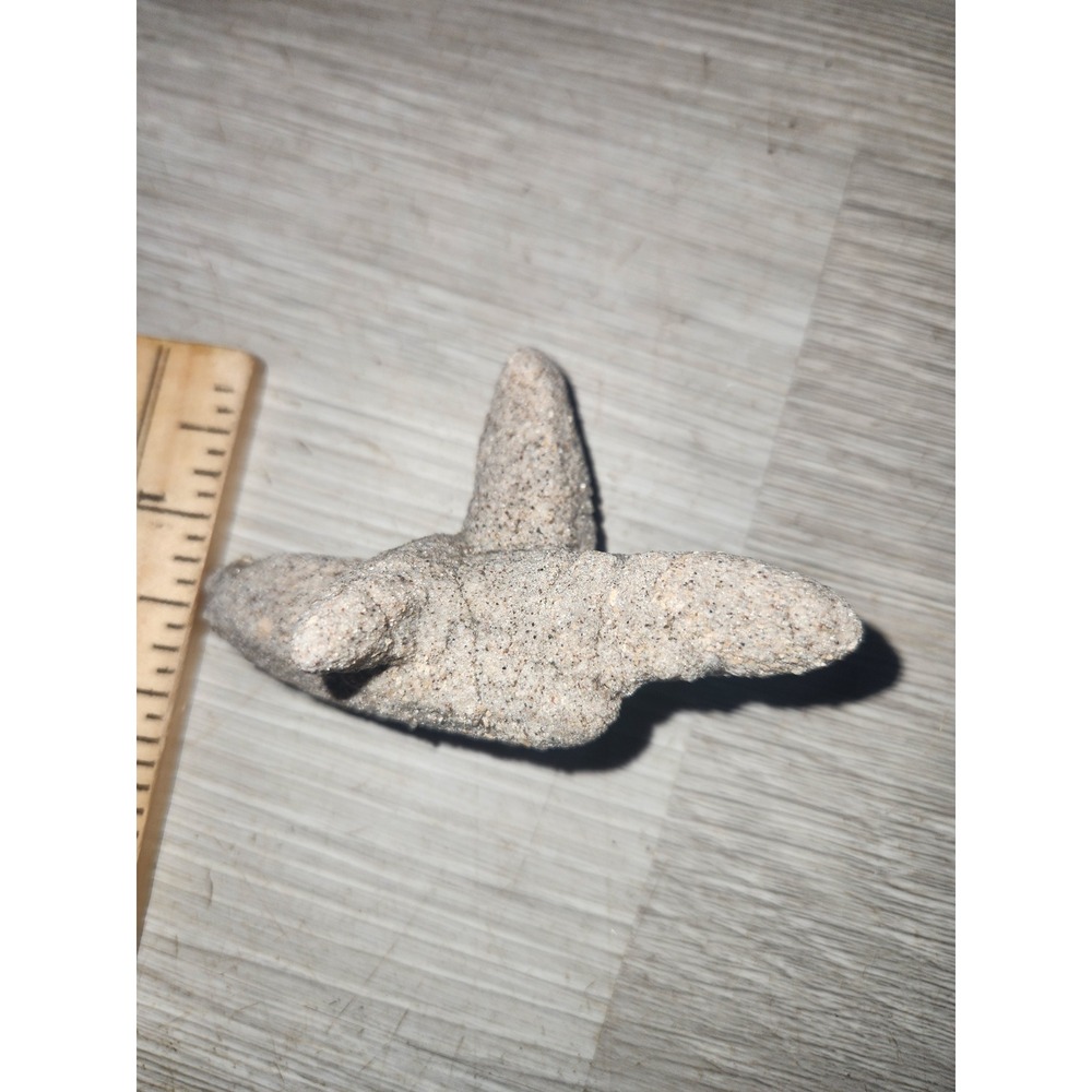 Natural Sand Fulgurite Lightning Strike Specimen Geological Mineral 2.25 Inch - Picture 3 of 6